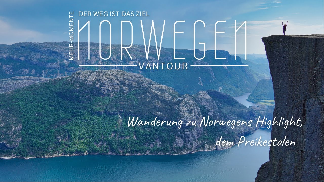 Norwegen Roadtrip 5 - DER Preikestolen, einer der Top 10 von Norwegen, eine anspruchsvolle Wanderung