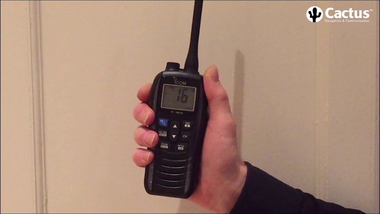 Icom IC-M25 Handheld VHF - Product Overview