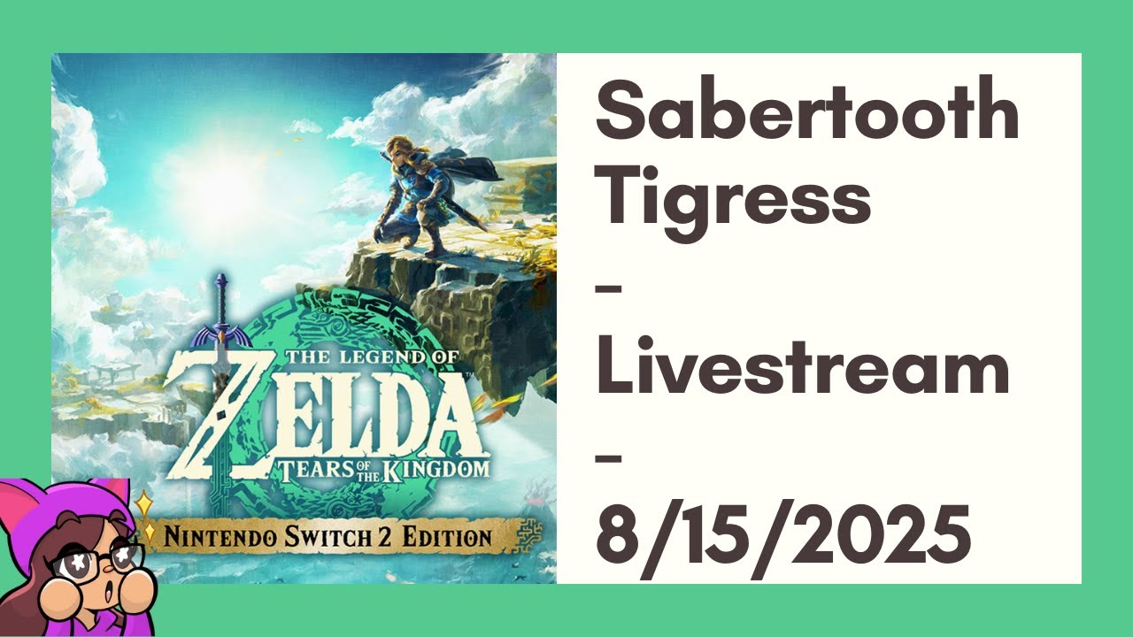 Helping Sidon and the Zora! | Streamed 8/15/2025
