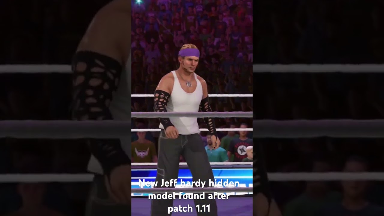 New hidden Jeff hardy model found after patch 1.11