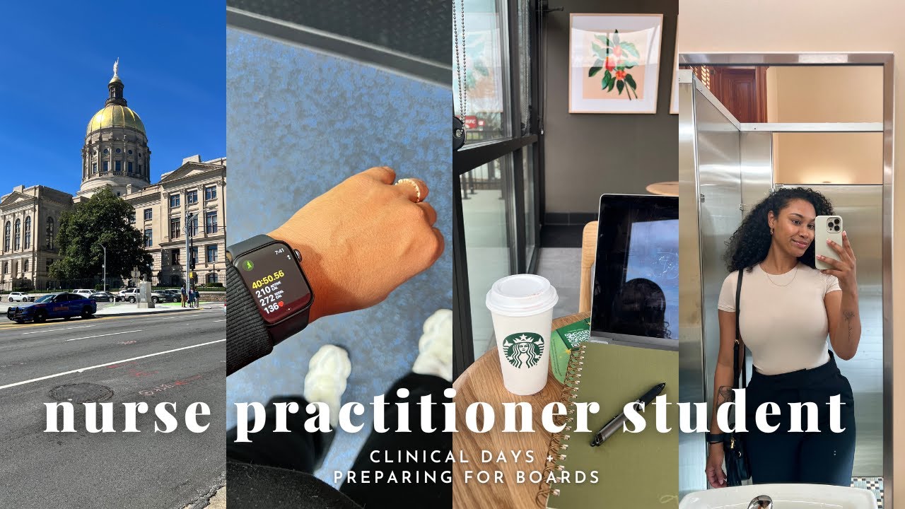 days in the life: nurse practitioner student- how I’m preparing for the board exam