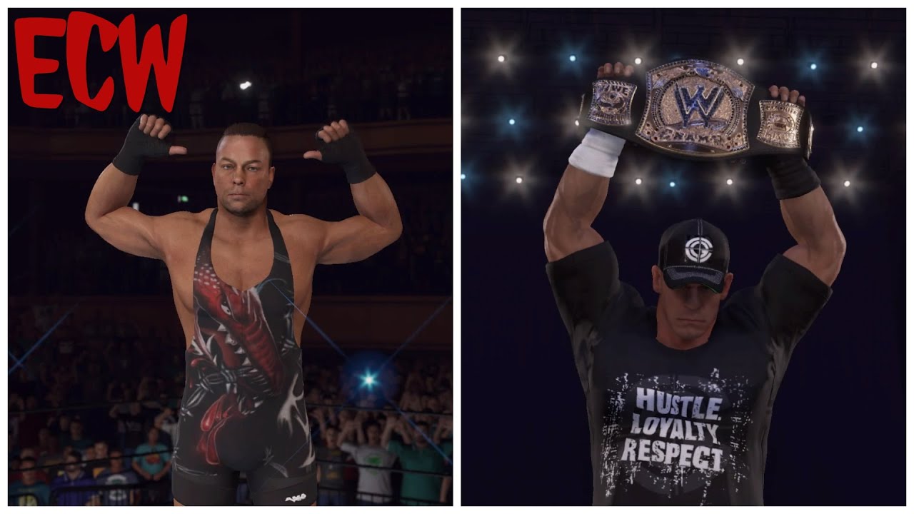 WWE 2K22 - 2006 ECW ONE NIGHT STAND!! John Cena vs RVD - REAL ECW AUDIO!!  (WWE Championship)