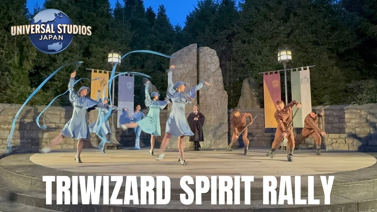 Triwizard Spirit Rally - The Wizarding World of Harry Potter | Universal Studios Japan (USJ)