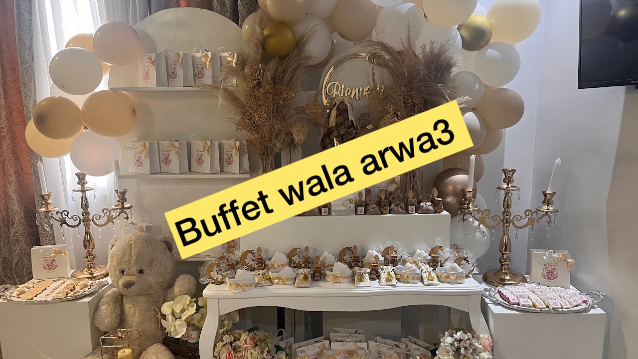 Buffet naissance a la clinique