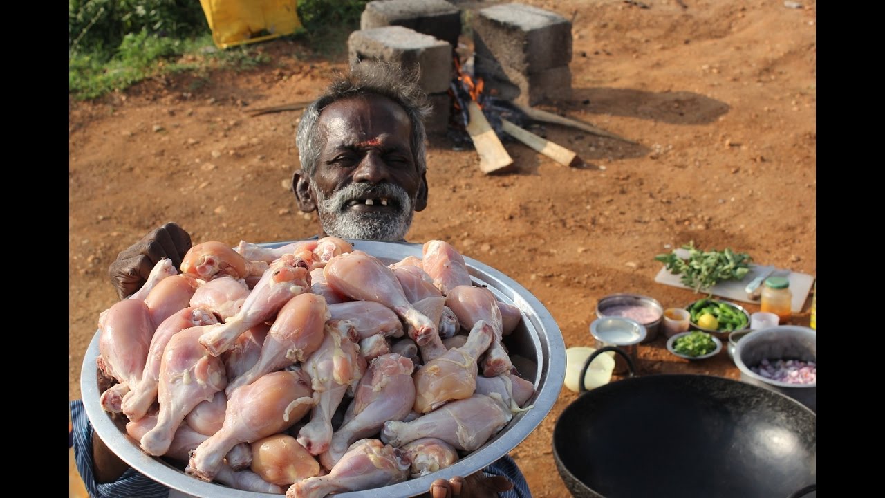 KING of CHICKEN LEGS / Using 100 Chicken Legs / Prepared by my Daddy