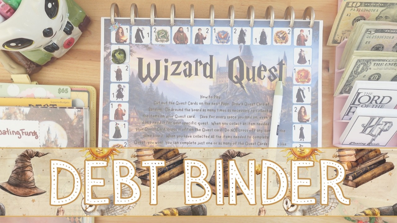 🪄Expelli-DEBT-us! 🪄| Debt Binder | $80,000 in Debt