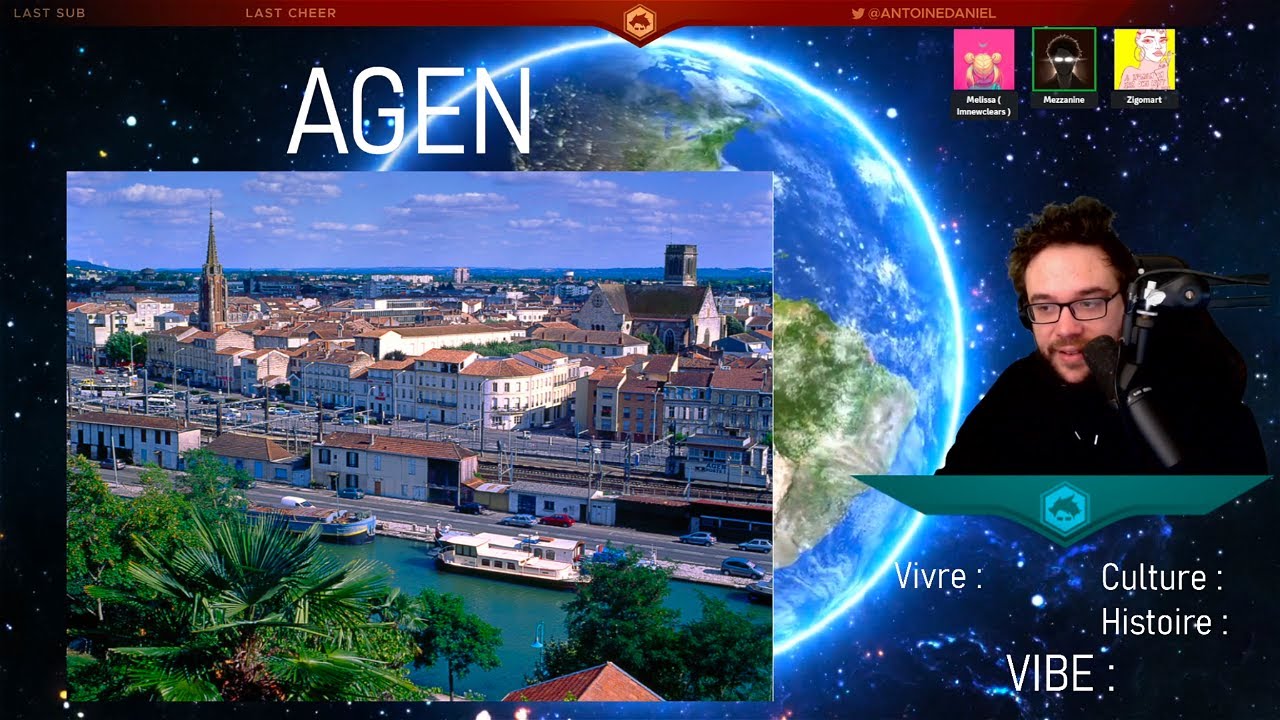 Agen - Classement des villes de France d'Antoine Daniel (officiel et scientifique)