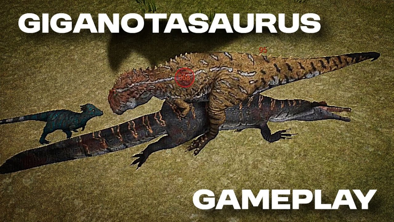 Giganotasaurus destroys sandbox server🥶☠️ (the cursed isle gameplays) 