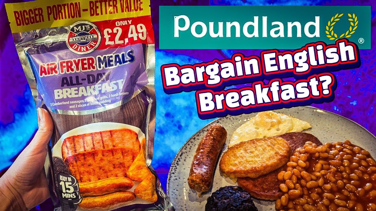 POUNDLAND All Day English Breakfast by MJ's Diner