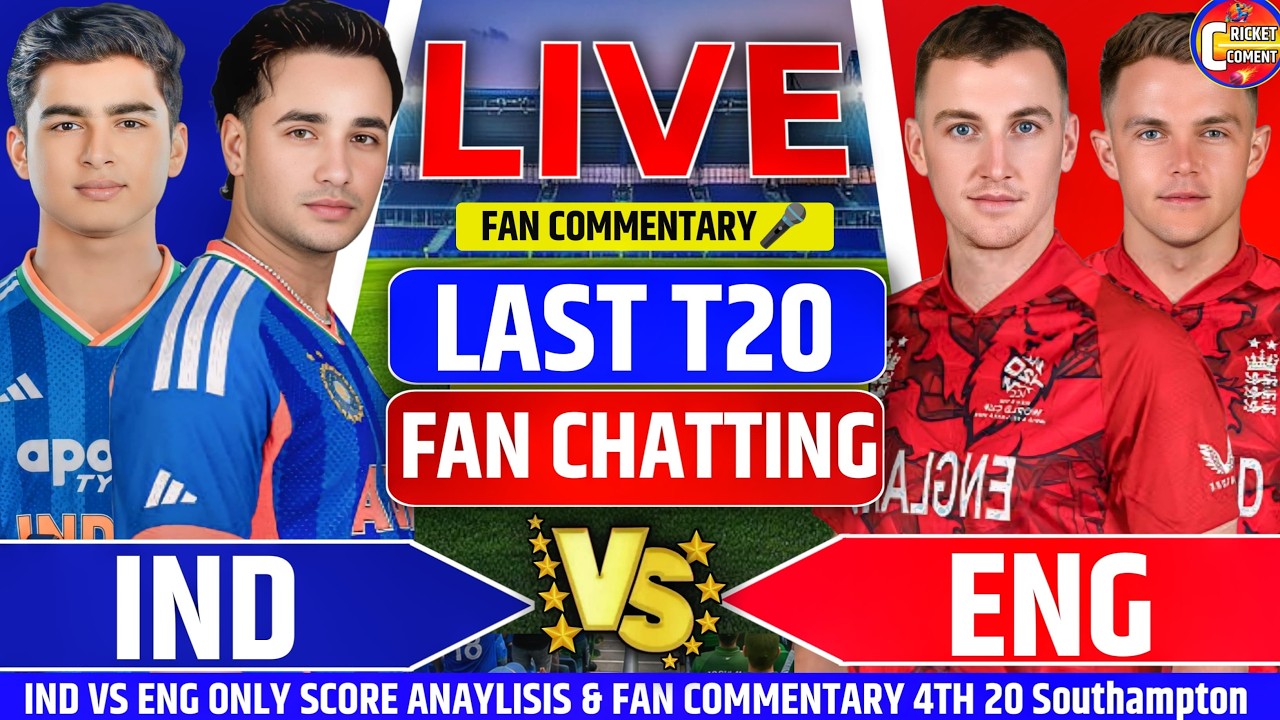 ENG vs IND Live Match Scorecard Analysis Fan-Based Hindi Audio Commentary