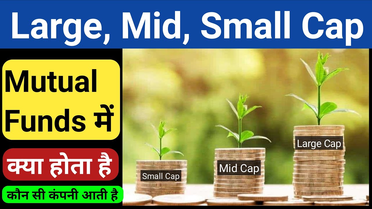 Mutual Funds में Large Cap, Mid Cap, और Small Cap क्या है| What is large cap, mid cap and small cap?