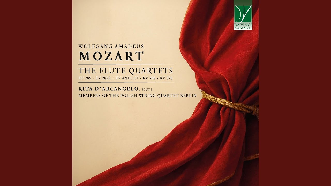 Quartet in D Major, KV 285: III. Rondeau