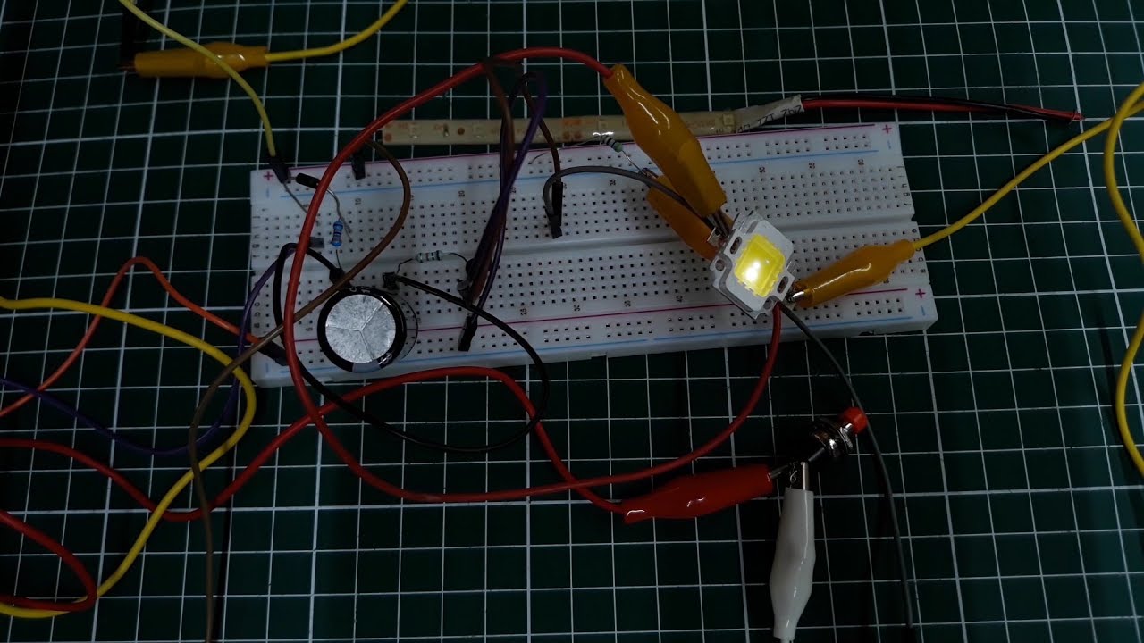 Encendido y apagado gradual o lento de un LED (
