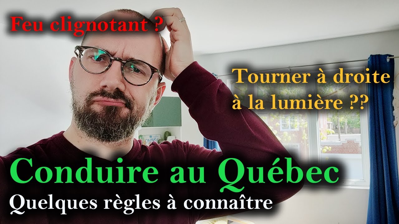 Conduire au Québec, quelques règles à savoir sur les feux tricolores ! 🚦🚘🇨🇦