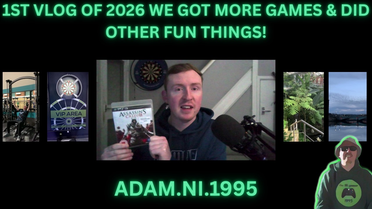 VLOGS are back!! 1st of 2026 lots of new games got for the collection & other fun stuff 13th vlog!!