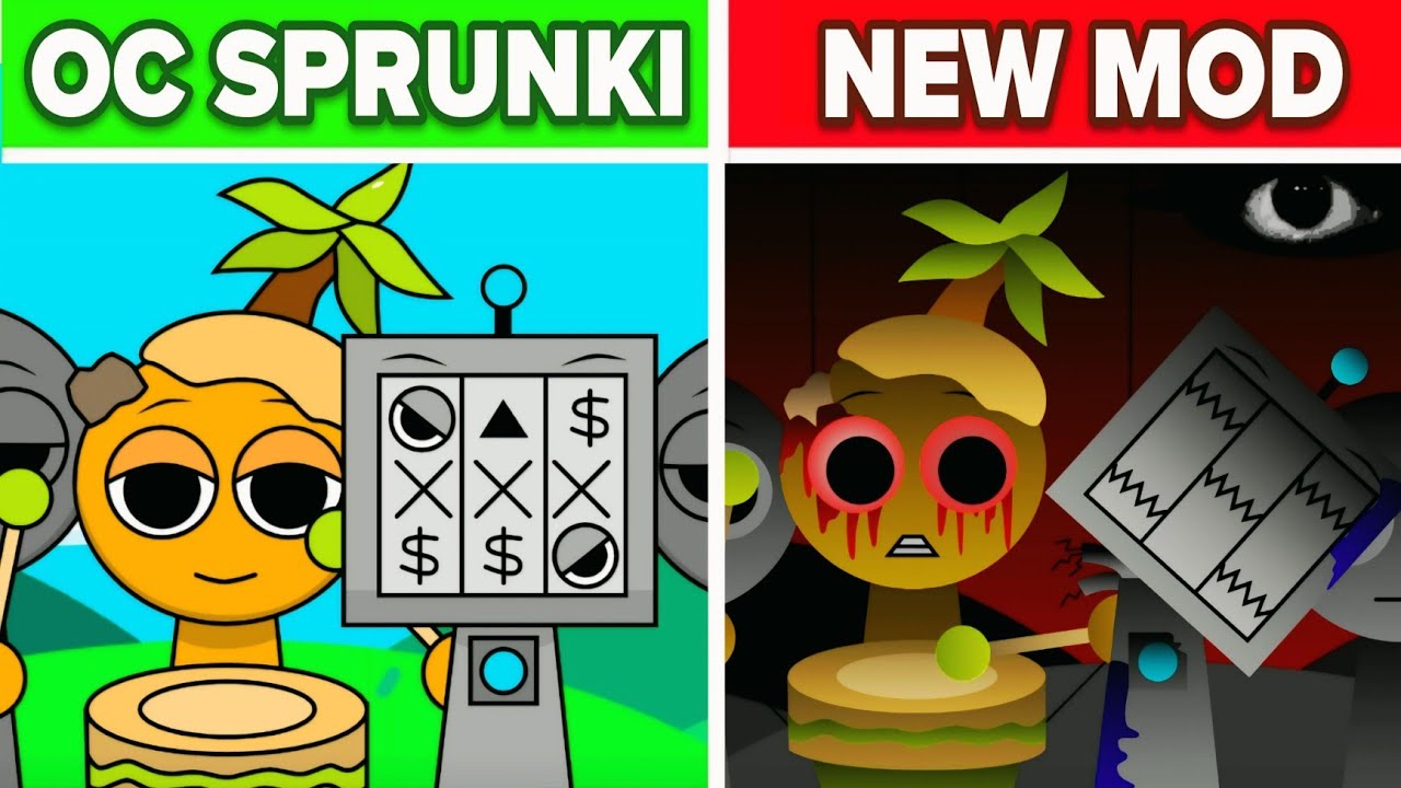 Incredibox Sprunki But NEW OCs & Bonus Characters MOD | Normal Vs Horror