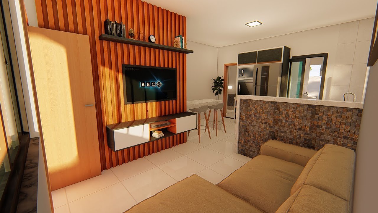 ( P - 046 ) CASA PEQUENA COM 2 QUARTOS E SUITE