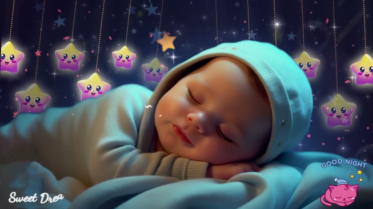 Baby Sleep Music 🎵 Baby Falls Asleep Instantly | Mozart & Brahms Lullabies to Overcome Insomnia Fast