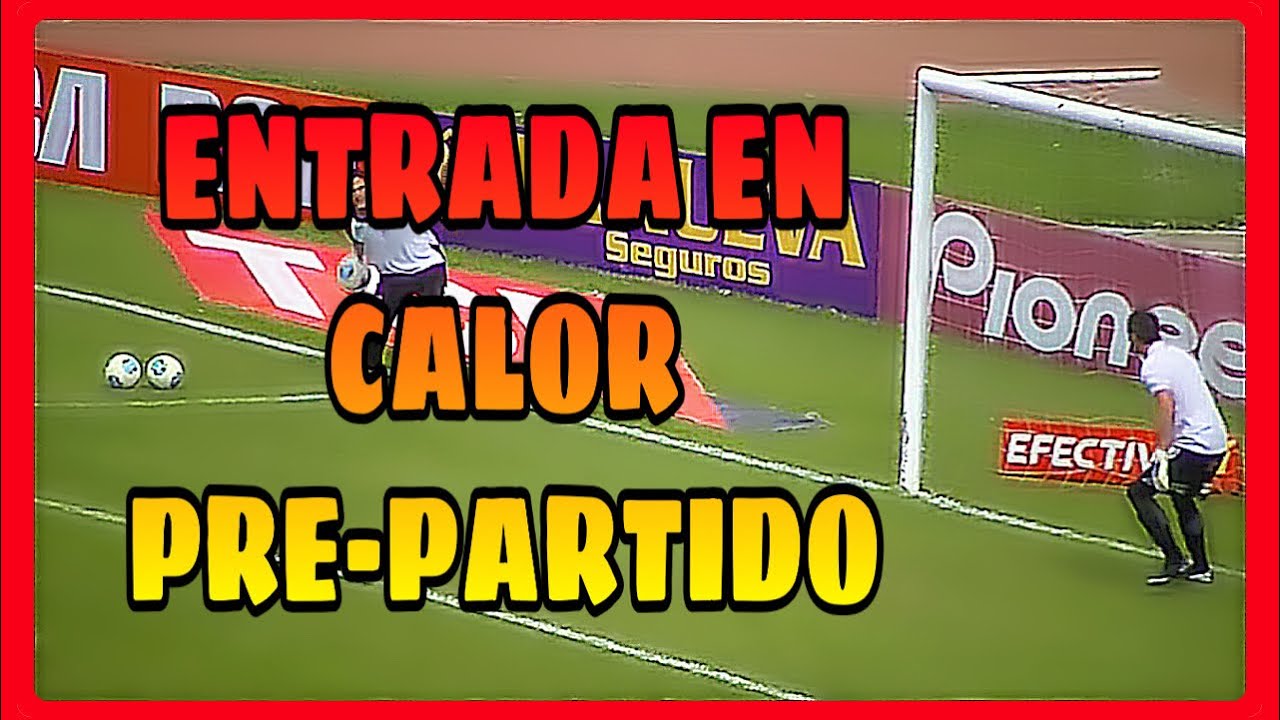 COMO HACER una entrada en calor para arqueros/portero en partidos:  TALLERES vs INSTITUTO