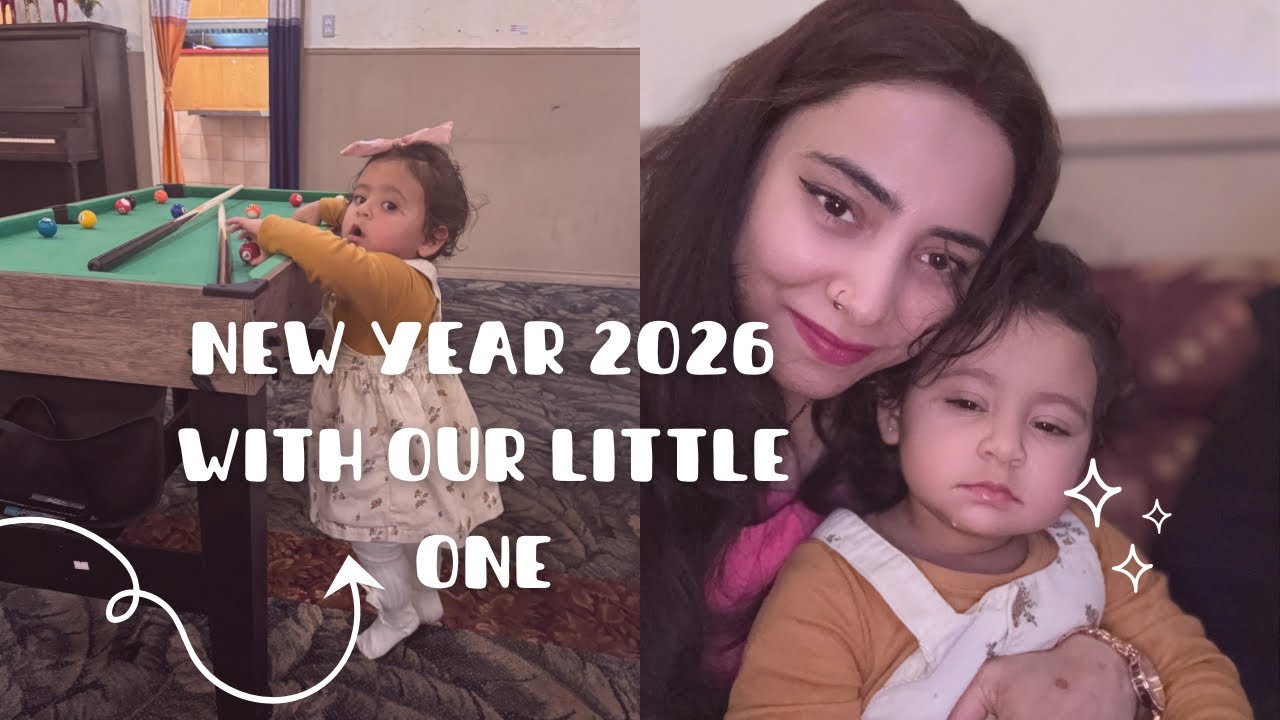 New Year Celebration at Home 🏠✨ | Calm Day + Dinner Outside | Family Vlog