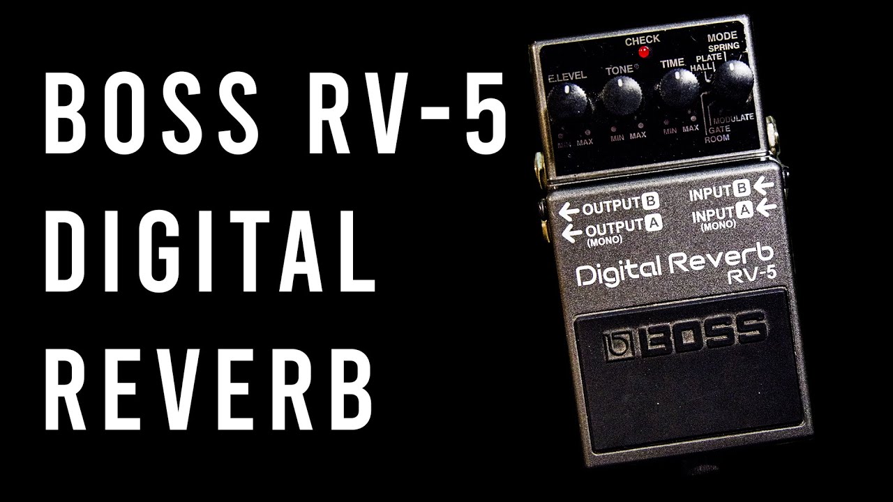 BOSS RV-5 Digital Reverb