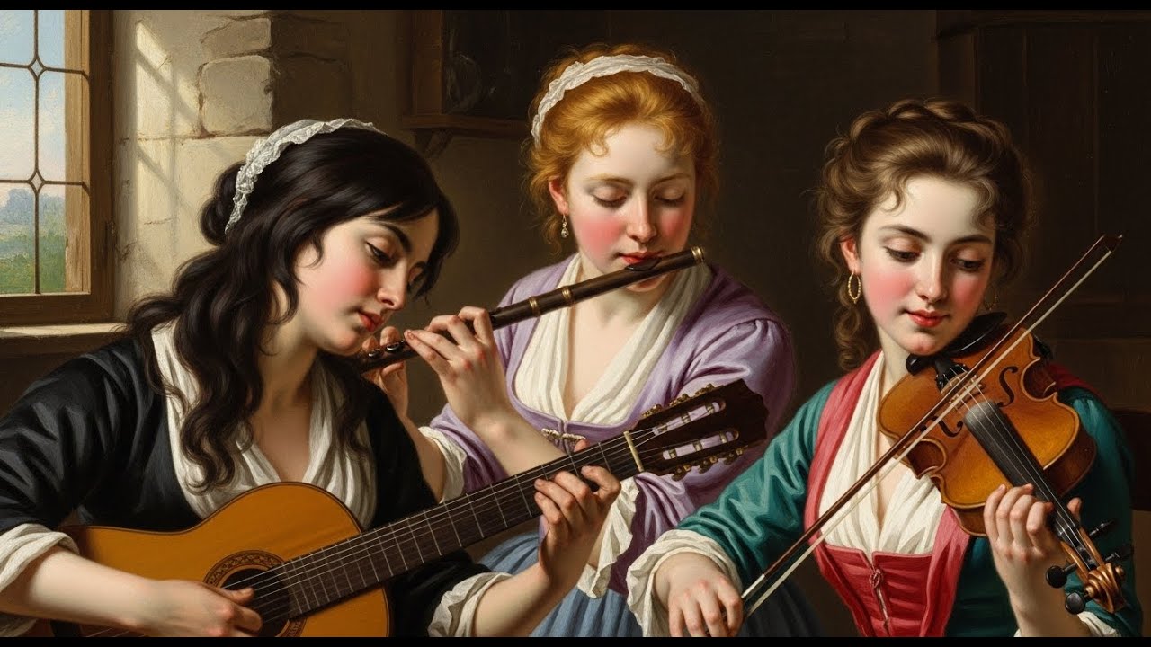 Aurelia Classical – Early Classical Grace Meets Soft Flamenco Fire (1730–1770)