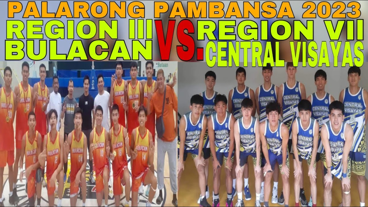 Solid na laban, Region 3 Bulacan Vs. Region 7 Central Visayas Palarong Pambansa 2023
