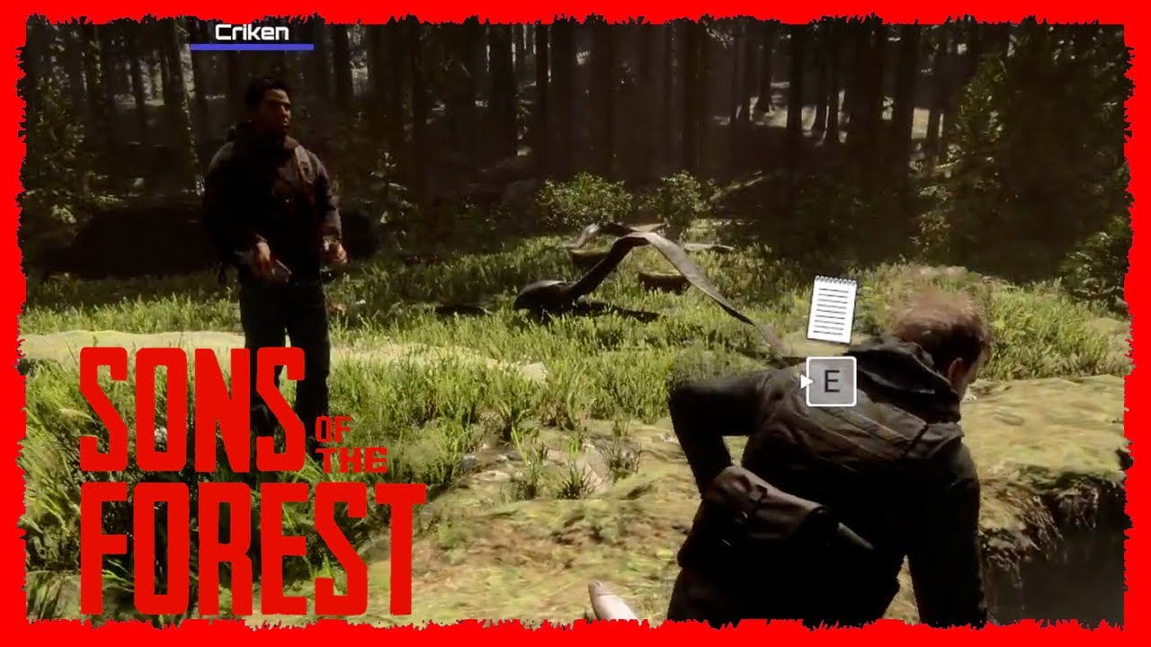 Charborg Streams - Sons of the Forest: Making a log cabin and then getting cannibalized