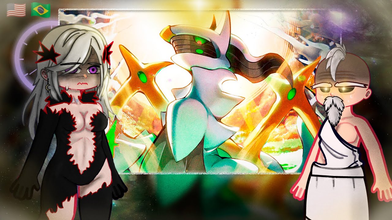 Deuses (SNV + Danmachi) react Criador (Arceus) [Pokémon] | M4rkim (au) 🇺🇸🇧🇷