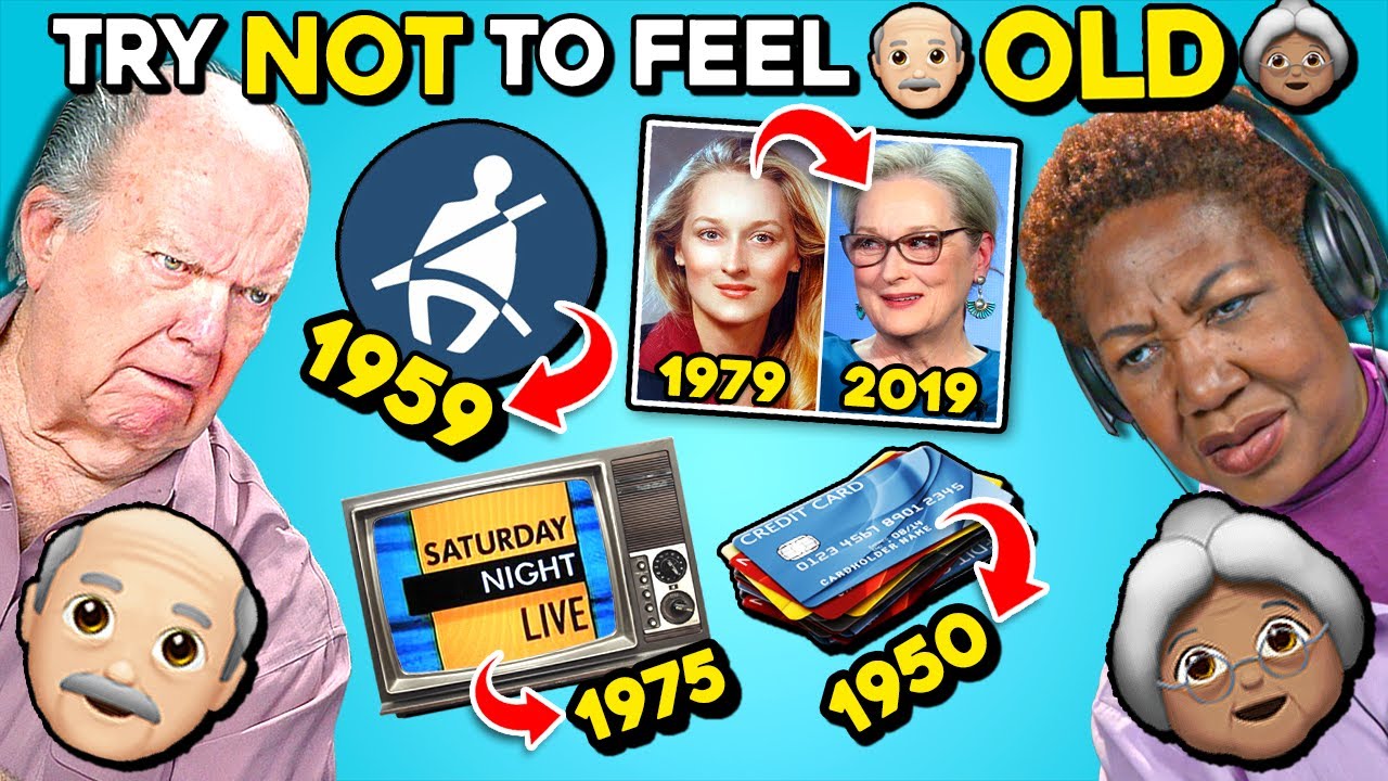 Elders React To Try Not To Feel Old Challenge
