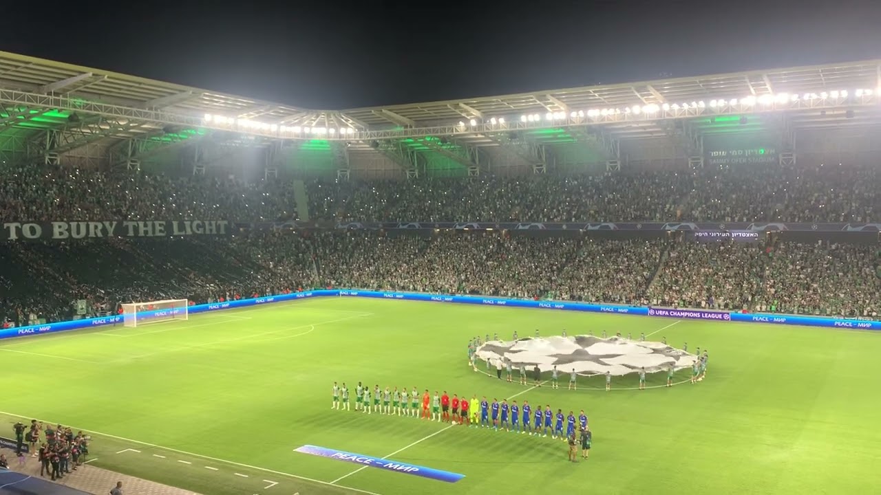 Maccabi Haifa vs Red Star Belgrade Champions League song