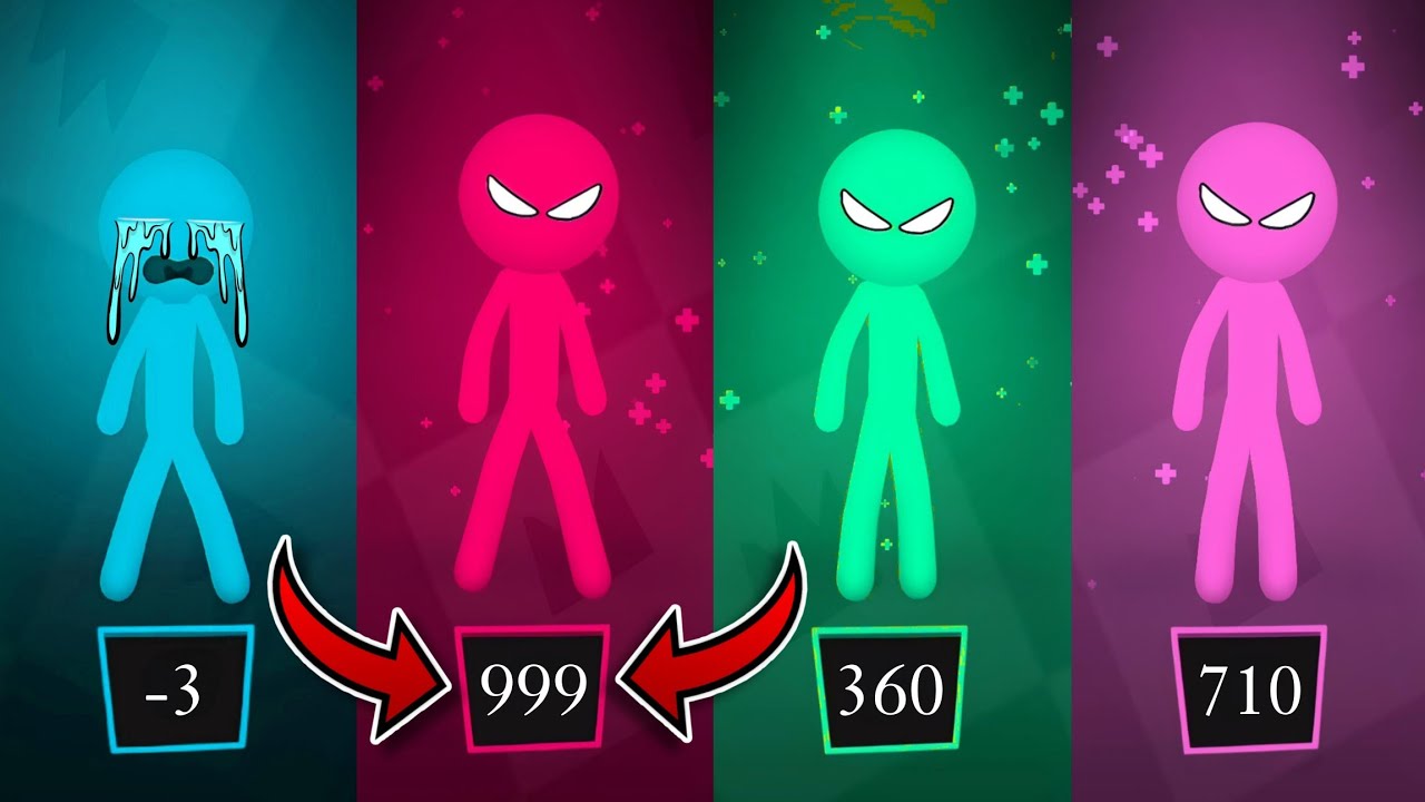 🚀✨Stickman Party – Mini Games Tournament Mode 1 2 3 4 Players Part 130 (Android, iOS)