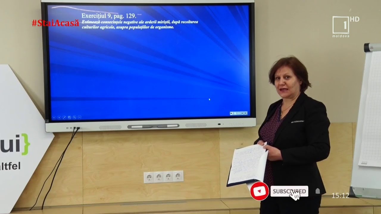 Pregăteşte-te de examene &icirc;mpreună cu Moldova 1 / Biologia - clasa XII
