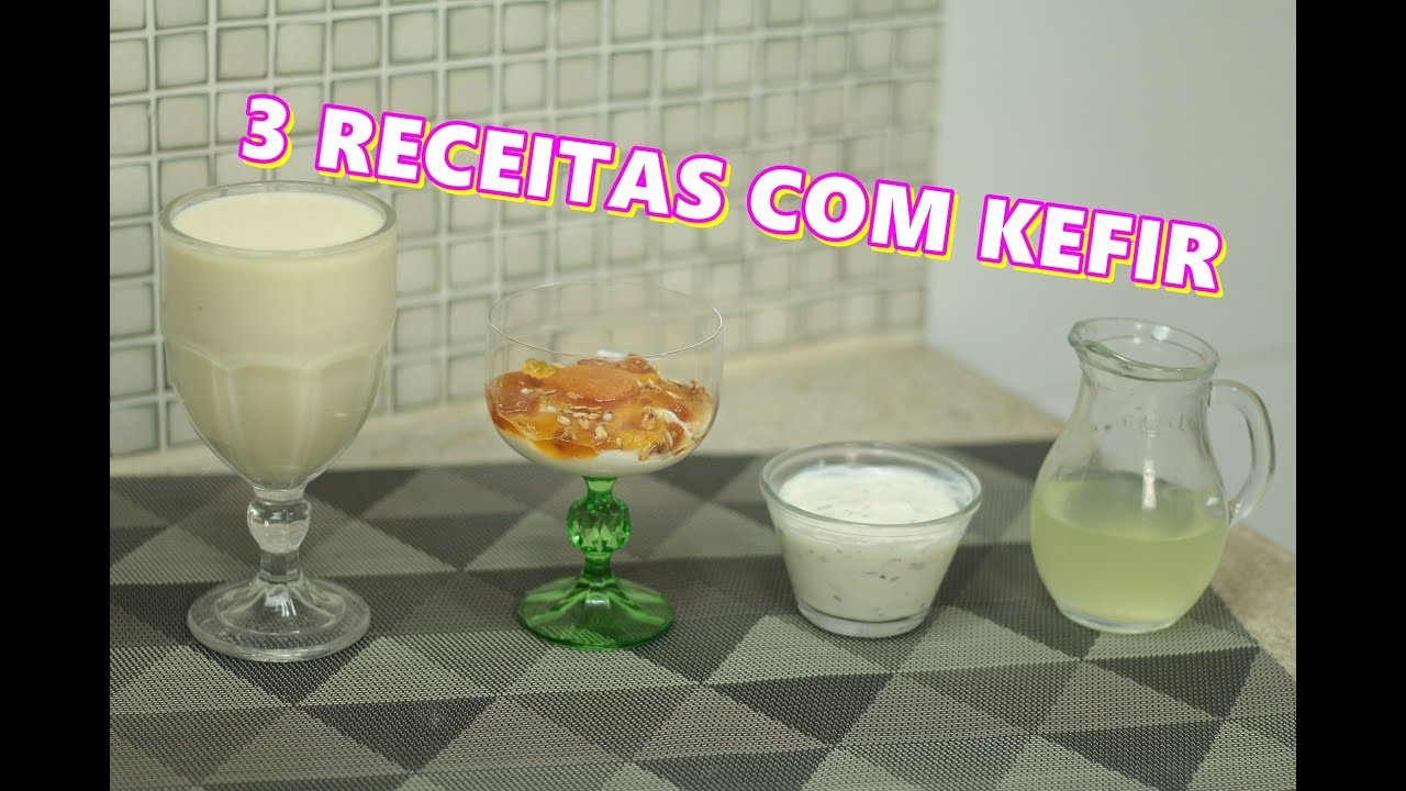 KEFIR DE LEITE | CREAM CHEESE DE KEFIR, IOGURTE GREGO + FRUTAS | PALOMA SOARES