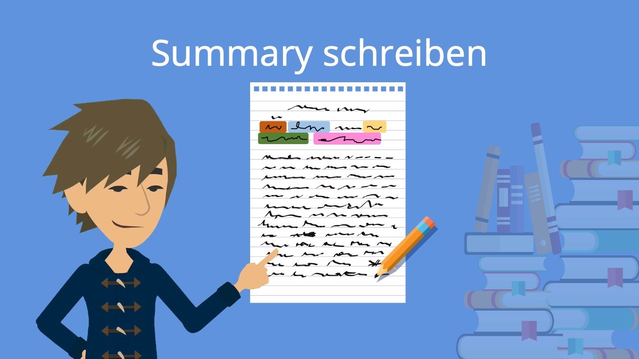 Summary schreiben: How to write a summary -- Studyflix