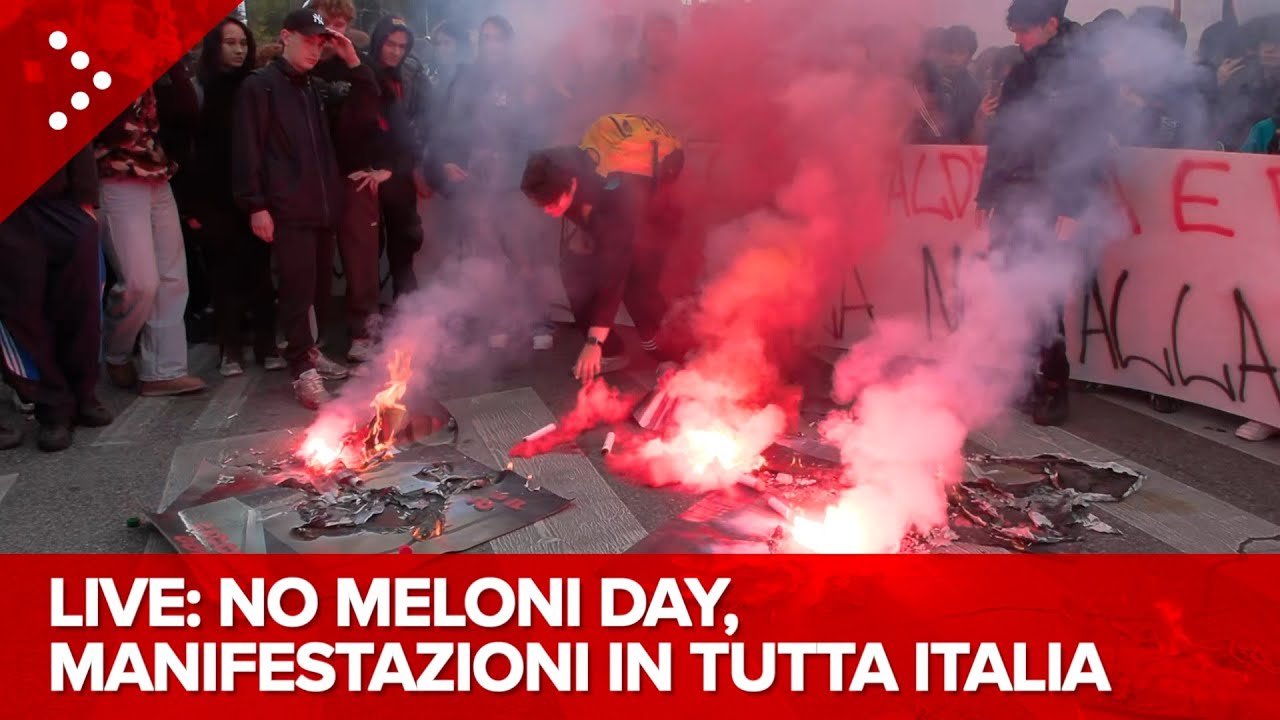 LIVE Manifestazioni in tutta Italia per il 