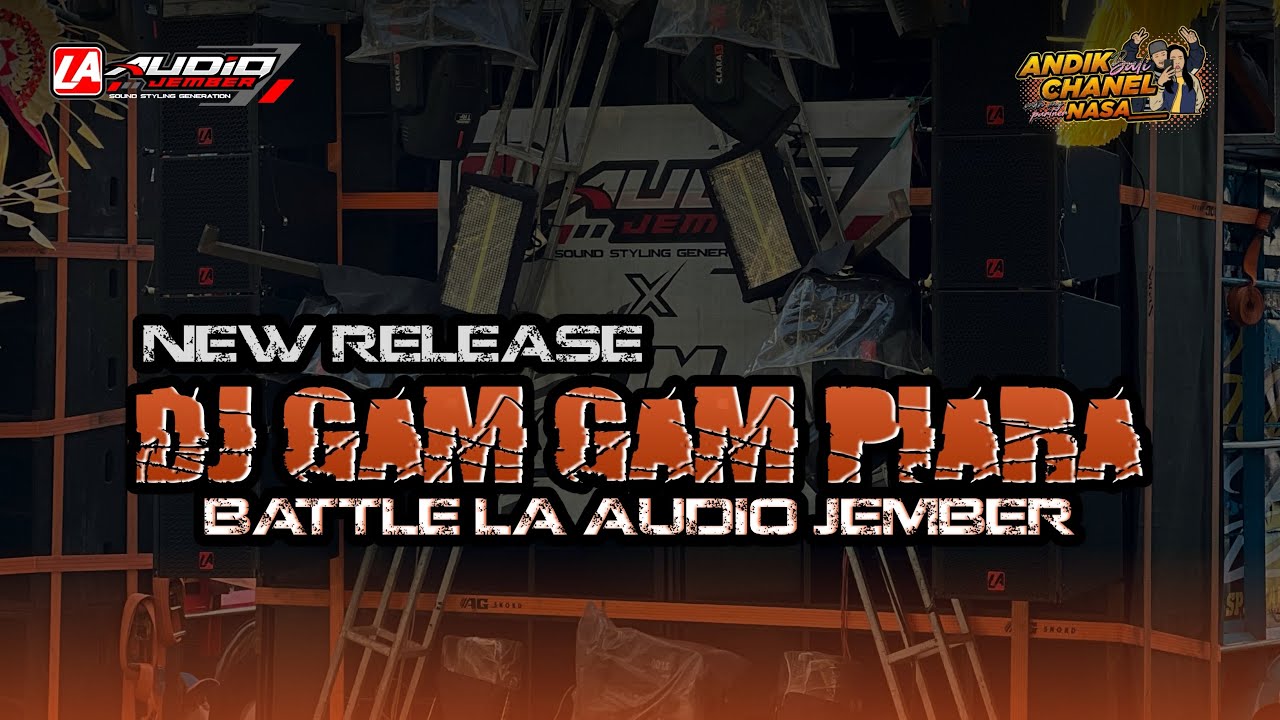 JINGLE LA AUDIO JEMBER X JAMPOT TEAM 37 | DJ GAM GAM PIARA | BY DJ CLAUDIO GRN