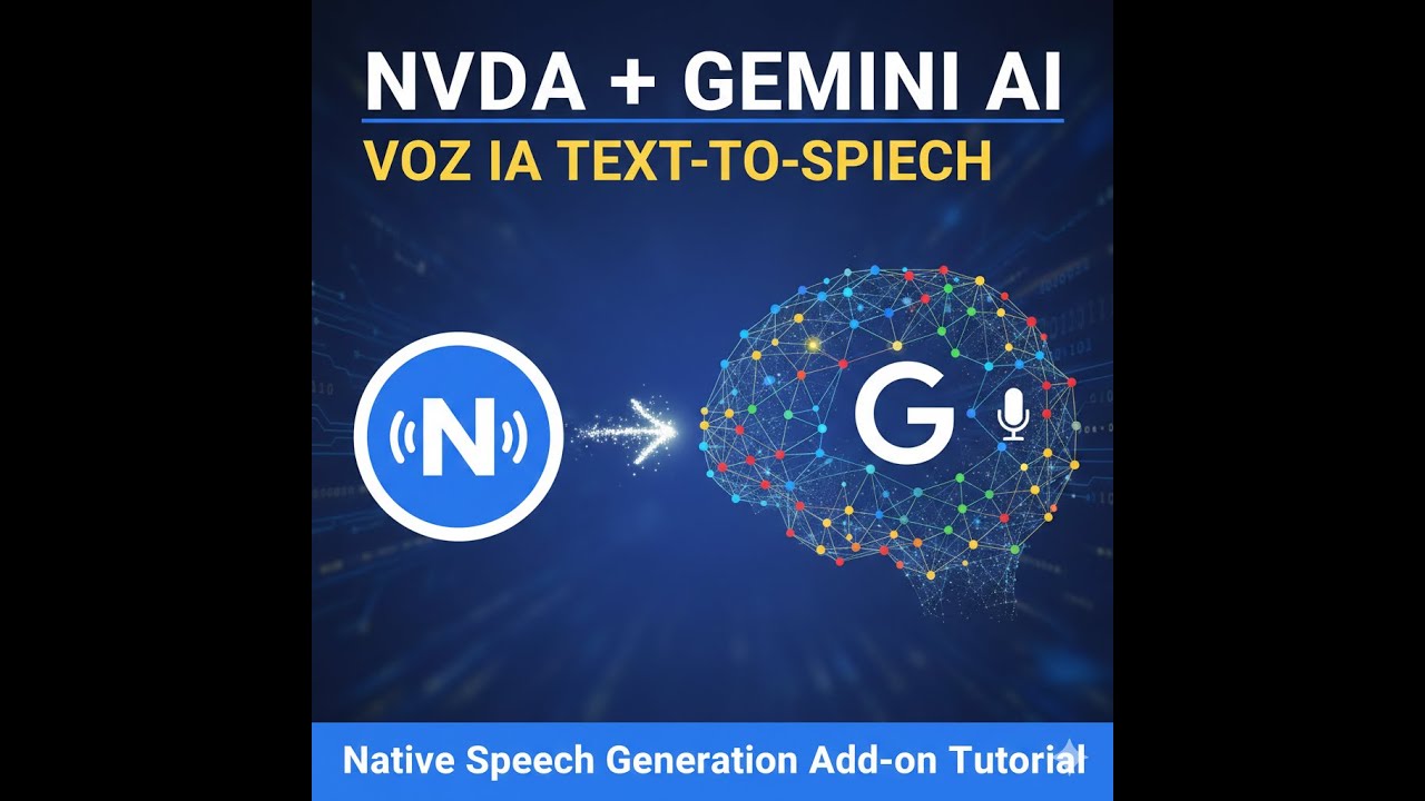 🎙️ Voces de GeminiTTS en NVDA, con: Native Speech Generation!