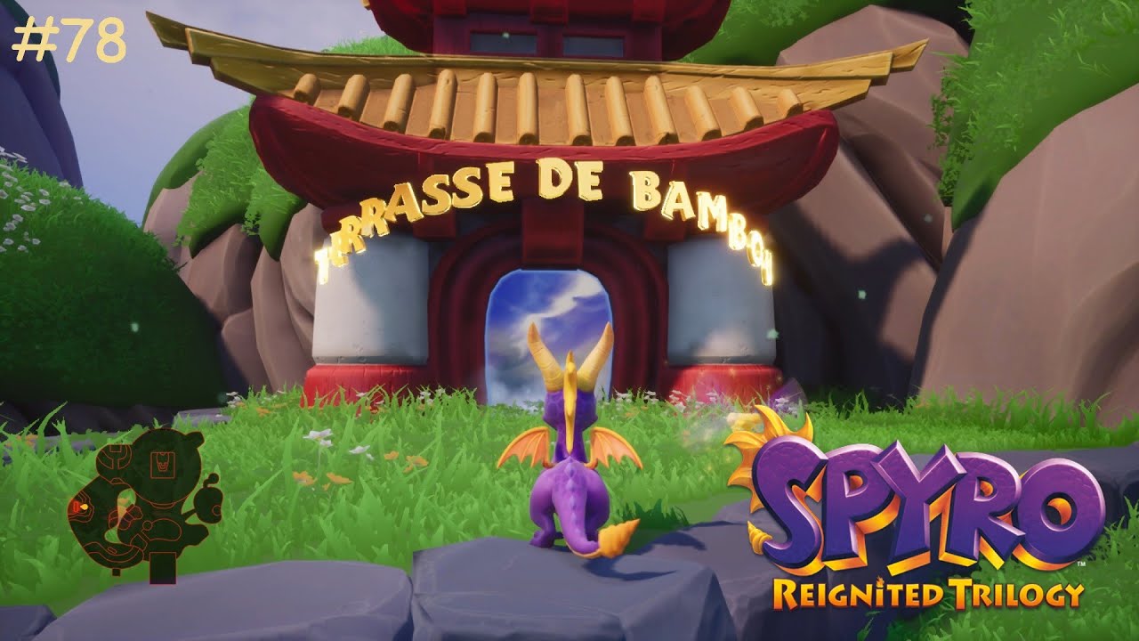 Spyro Reignited Trilogy - #78 - Terrasse de bambou (Solution complète)