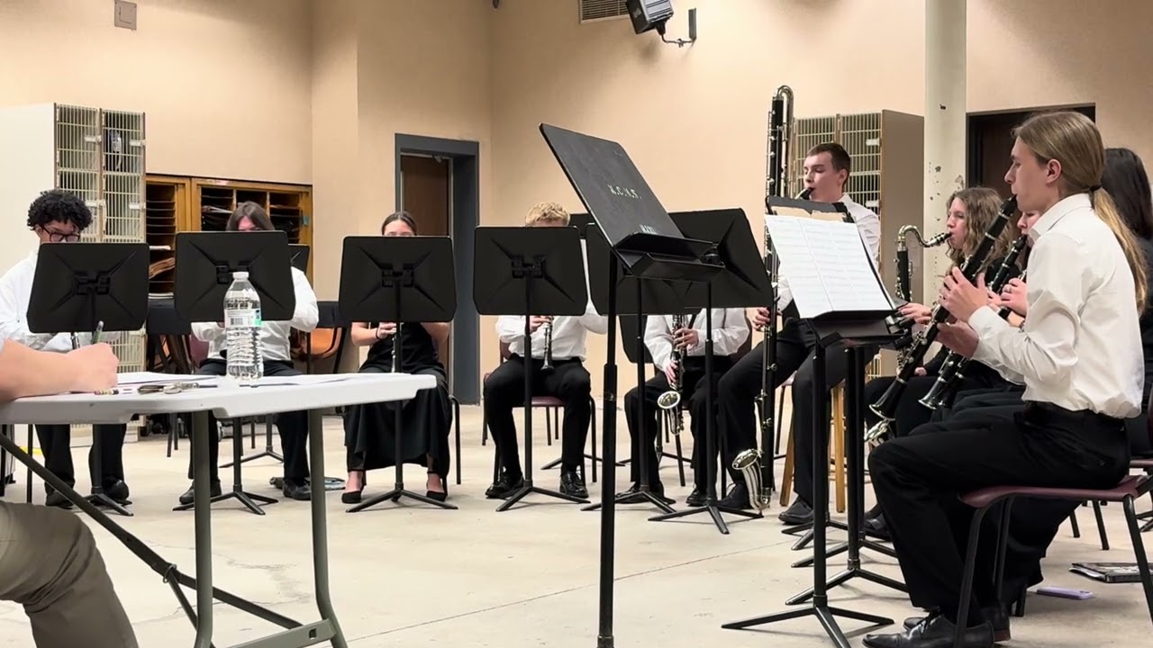ISSMA State, 2/28/26- Clarinet Choir, The Impressario Overture, W. A. Mozart