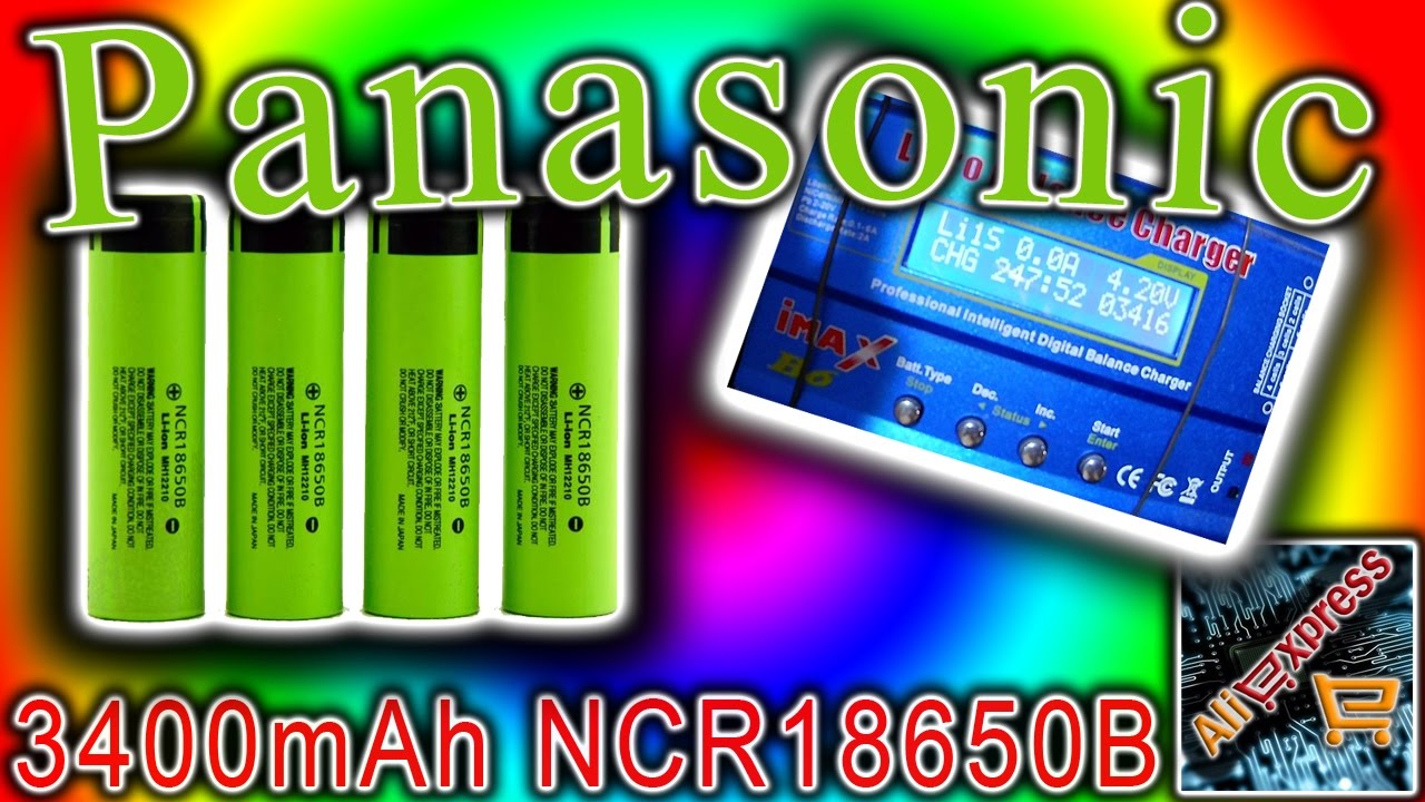 Panasonic NCR18650B 18650 3400мАч. Обзор с тестами.