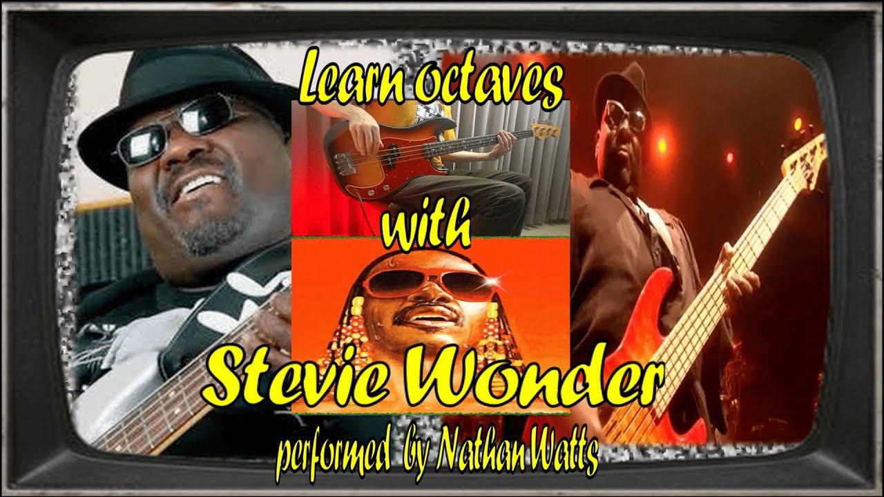 Master Blaster (Jammin’) Bass Tutorial | Stevie Wonder Octaves with Nathan Watts & Partial Tab