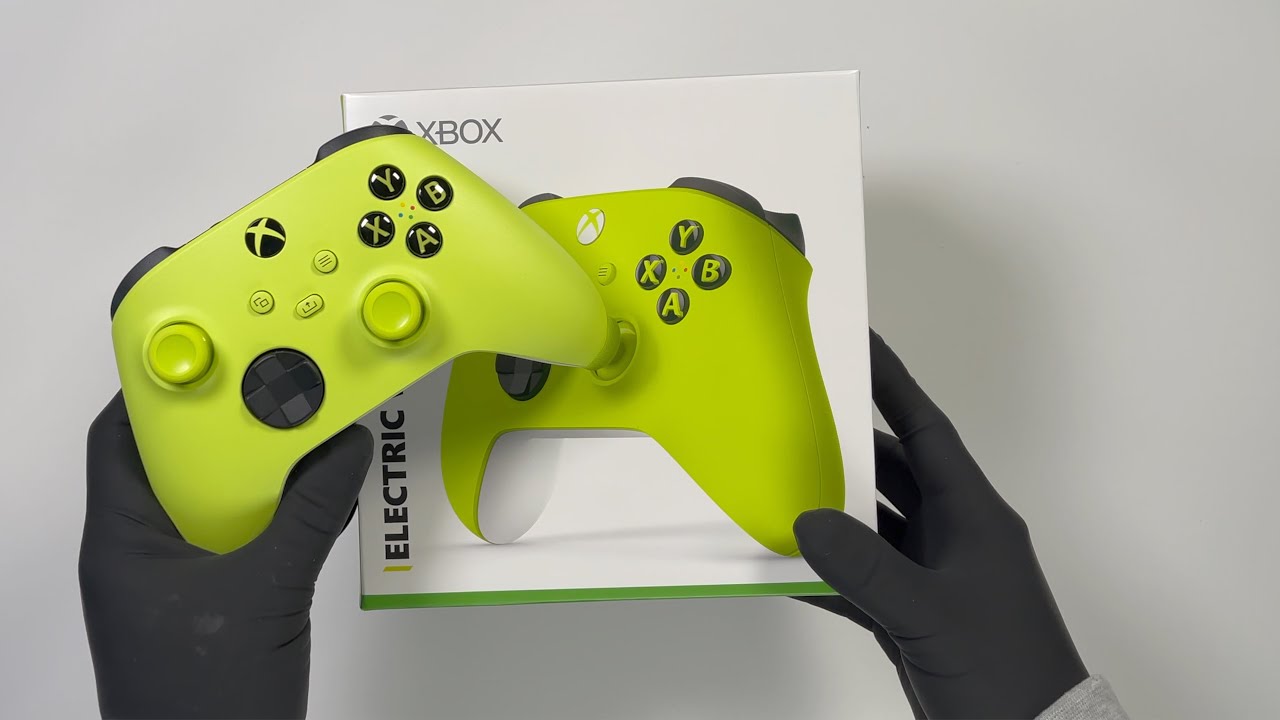 New Xbox Wireless Controller Unboxing - Electric Volt