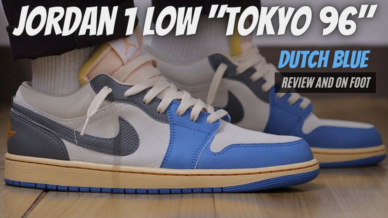 THESE JORDAN 1 LOWS LOOK BETTER ON HAND!!! JORDAN 1 LOW TOKYO 96 