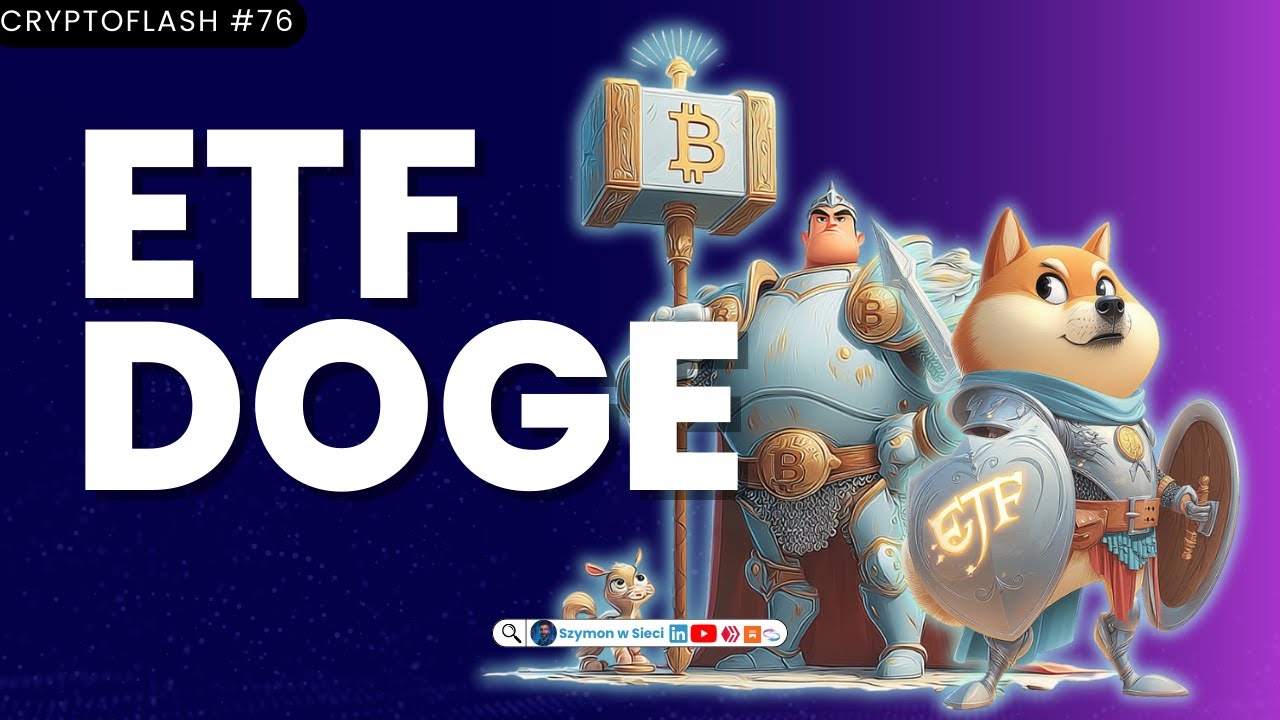 CryptoFlash #76 #btc wybija 114K 💥 Pierwszy ETF #dogecoin i eksplozja token&oacute;w AI!