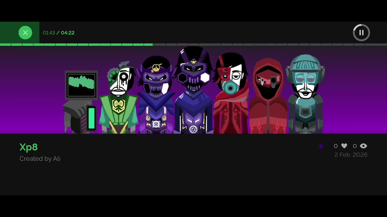 incredibox : ALI xp8 🎶 😈 🎵