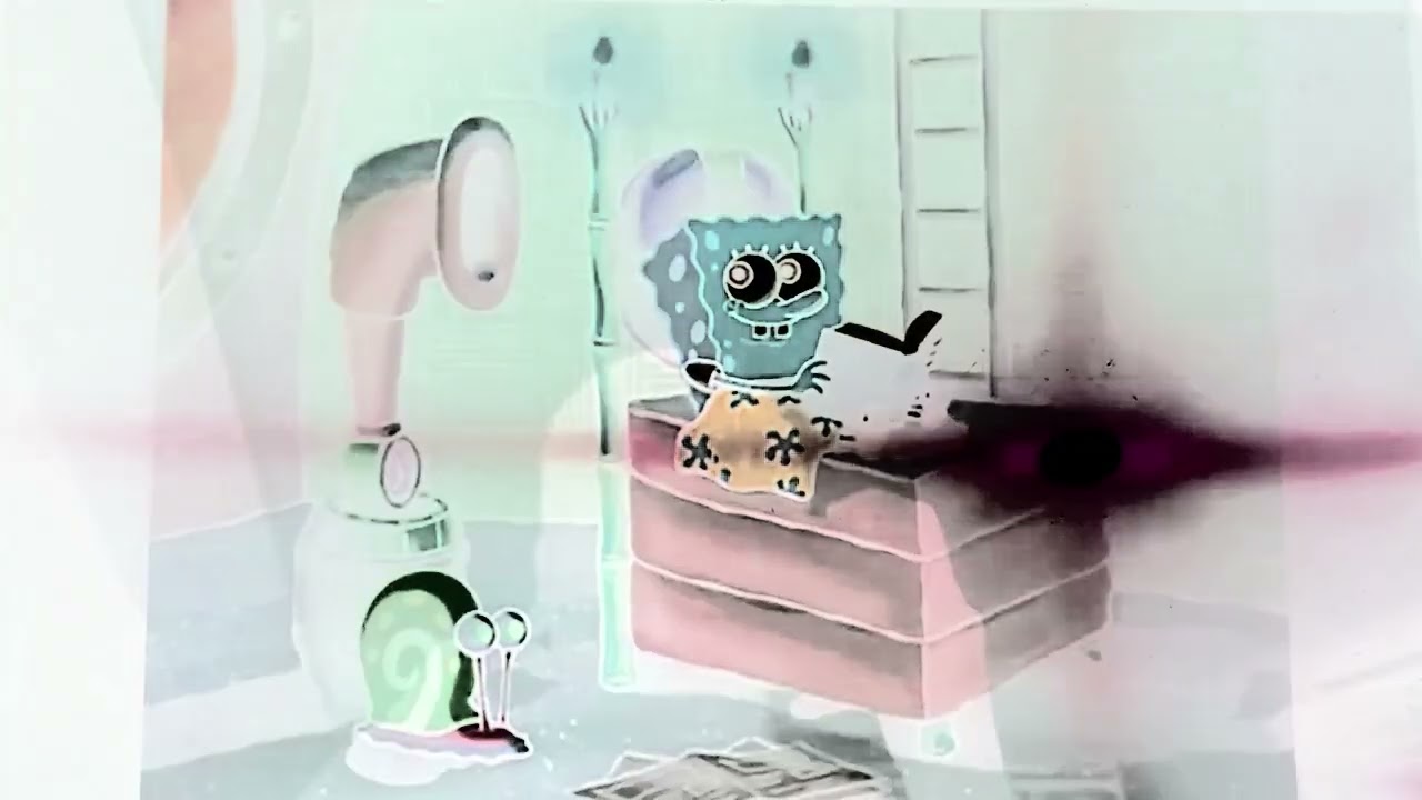 (REUPLOAD) SpongeBob SquarePants - Squidiot Box On The Dump Scene EXE Does Not Respond