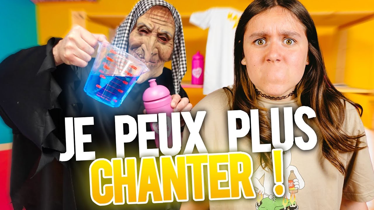 NE PAS BOIRE LA POTION DE LA SORCIÈRE - CHANTE COMME PINK LILY !