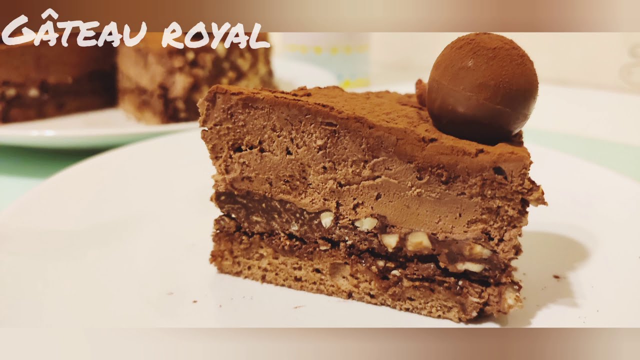 gâteau royal recette simple et bien détaillée 💗
