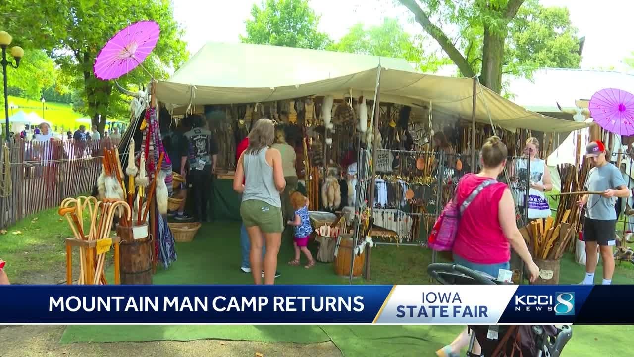 Mountain Man Camp returns for to the 2024 Iowa State Fair